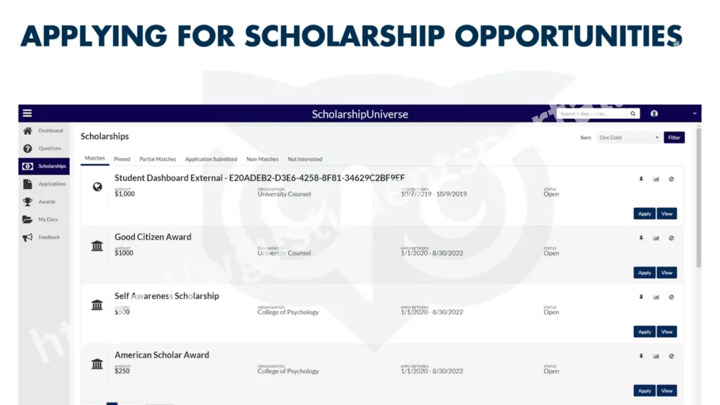 Apply For Universe Scholarships Apply For Universe Scholarships Oppertunities